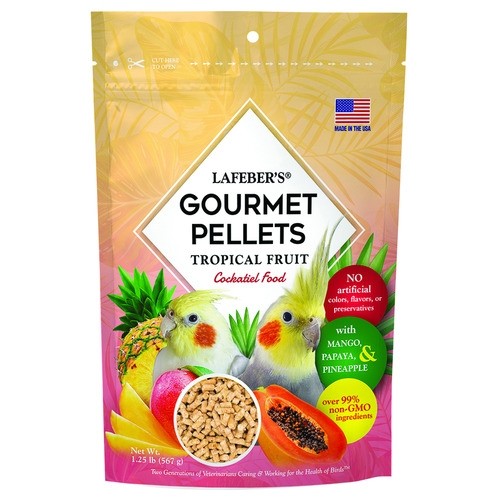 LAEBERS´S tropical fruit gourmet pellets cockatiel 567 g