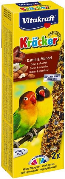 Vitakraft Kräcker dadels & amandelen voor kleine papegaaien