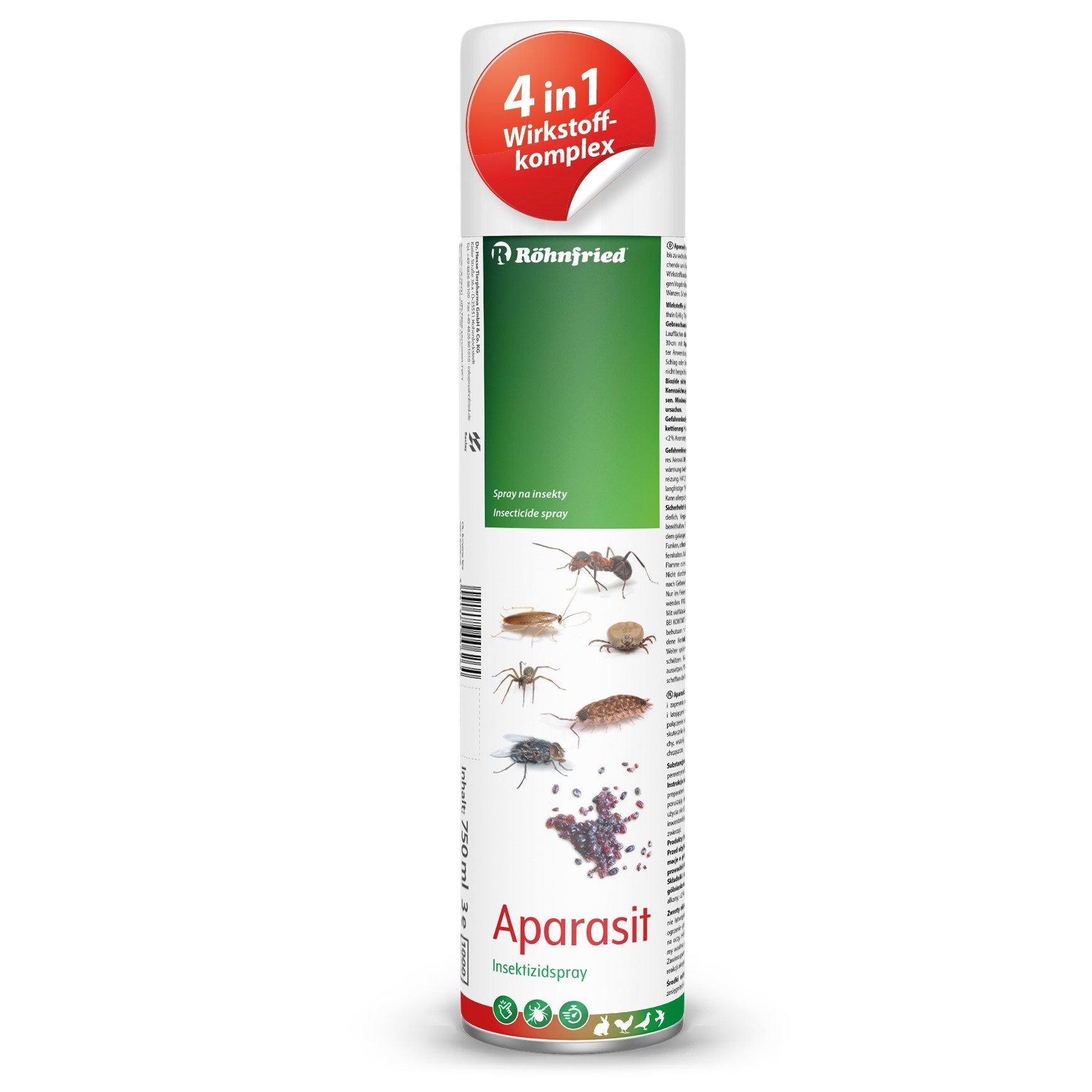 Aparasiet tegen insecten – 750 ml