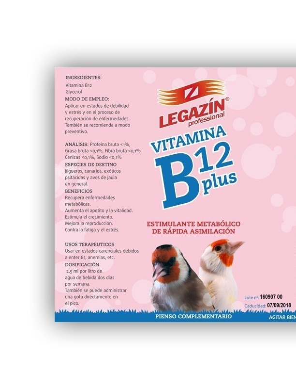 Legazin vitamine B-12 plus 120 ML