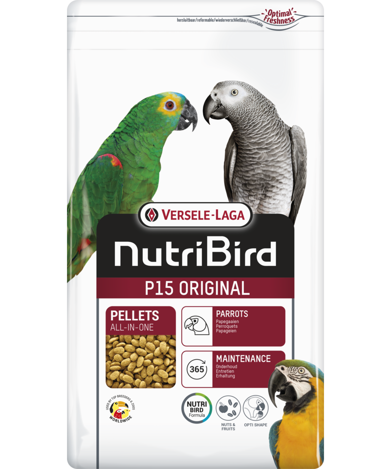 Nutribird P15 Original voor papegaaien