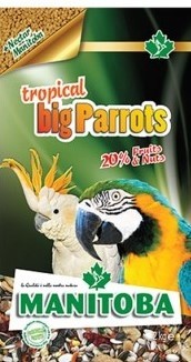 Tropical Big Parrots Manitoba 2 kg