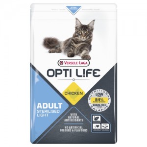 Versele Laga Opti Life Cat Sterilised/Light Kip 